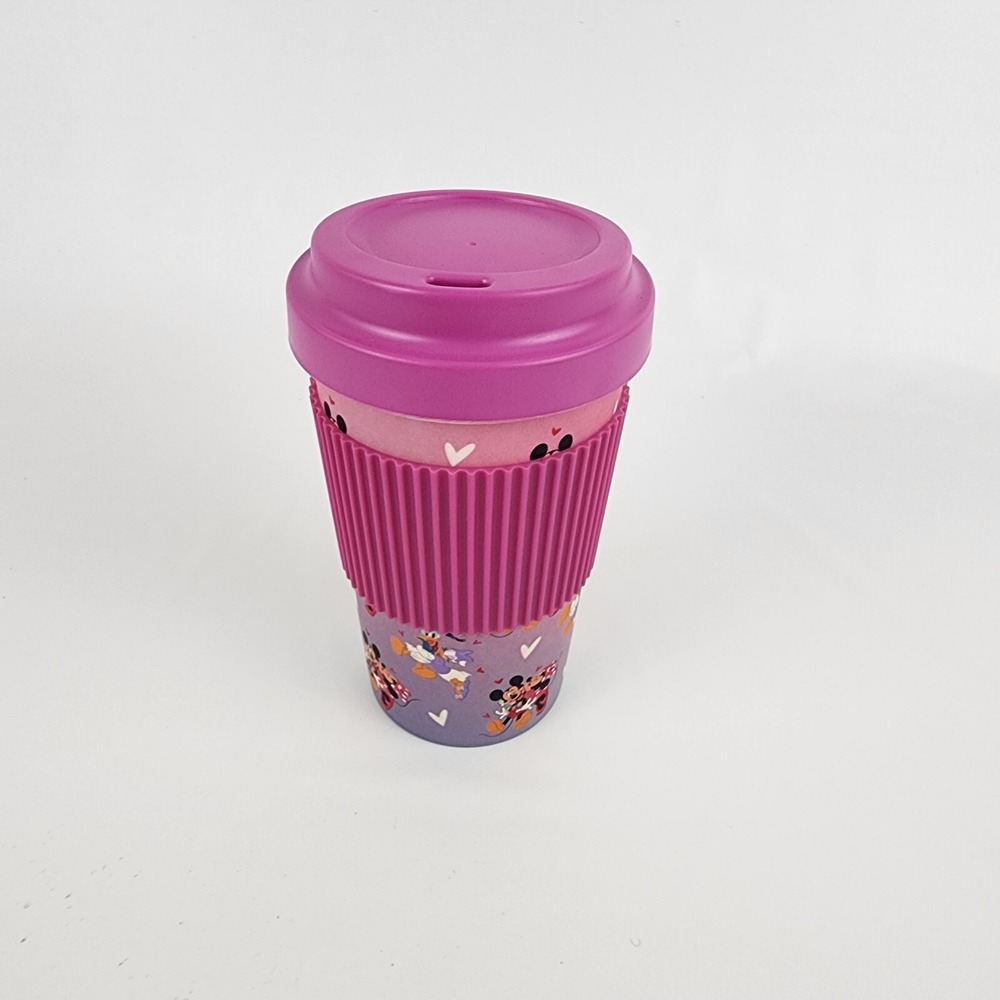 Disney Marie The Aristocats Silicone Bamboo‎ Coffee Tumbler